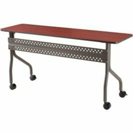 ICEBERG Iceberg OfficeWorks Mobile Training Table - 60in x 18in - Mahogany 68058